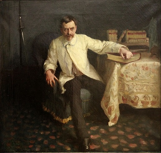 Arsene Vigeant 1885 by John Singer Sargent 1856-1925 Metz Museum No 30